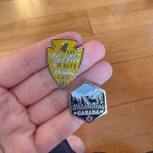 Canada Wilderness and Great White North Pins